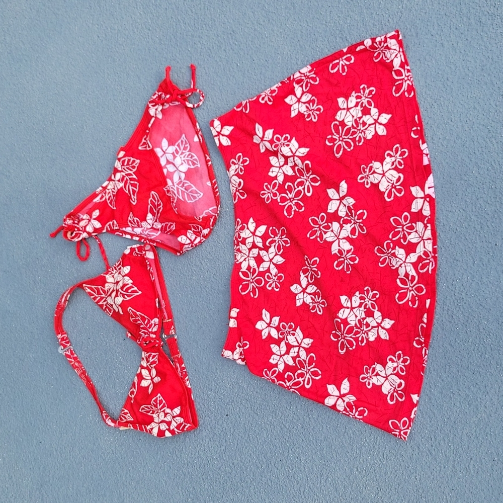 Sprit Beach Summer Girl 3 Piece Swim Suit/Bikini Set